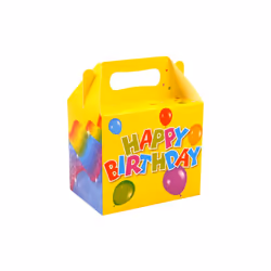 6 Happy Birthday Party Boxes
