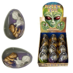 Twin Baby Alien Egg Cocoon With Slime Birthpod Party Favour Bag Filler Toy