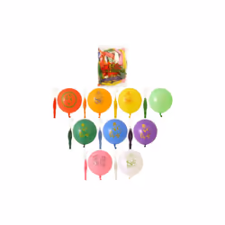 50 Printed Punch Balloons