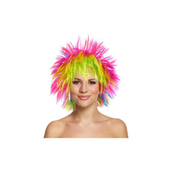 80's Rainbow Punk Wig