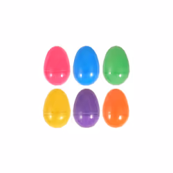 24 x Large Assorted Colour Fillable Plastic Surprise Easter Eggs - Fill With Easter Hunt Gifts And Chocolate