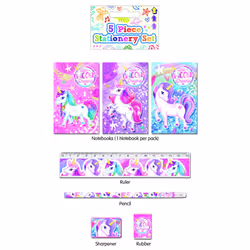 6 Unicorn Stationery Sets