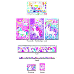 6 Unicorn Stationery Sets