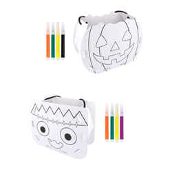 DIY Halloween Bucket Kit Trick Or Treat Colour Your Own Bag
