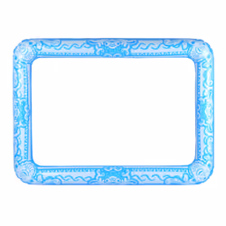 Inflatable Blue Photo Frame