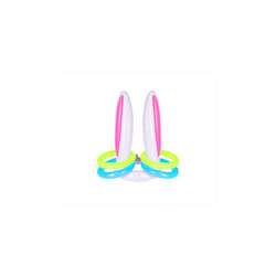 Inflatable Bunny Ears Game Kids Hoopla Ring Toss Hat Easter Party Game