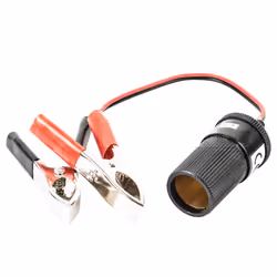 Streetwize Auxillary Power Socket 12V Accessory Croc Clips High Performance