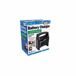 Streetwize SWCBC4 12v 4 Amp Compact Battery Charger Charge Rate 2.8ADC