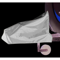 Grey Universal Caravan Hitch Cover - Trailer Dark Tow -  cover hitch caravan trailer grey universal dark tow