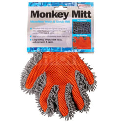 Streetwize Car Cleaning Wash Scrub Hand Glove Sponge Microfibre Monkey Mitt Van