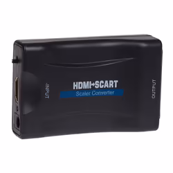 The Maplin HDMI to SCART Converter is an HDMI to SCART Video Signal Converter for HDMI digital video to SCART composite ...