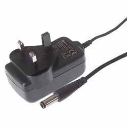 This Maplin UK Switching Power Supply 12V DC 1 Amp 12W 5.5 x 2.1 x 12mm Plug switch-mode power supply is rated to 12W maximum ...