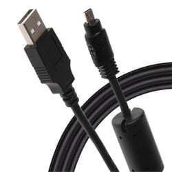 Maplin USB-A to 8-Pin Mini USB Cable 0.5m Black