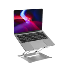ProperAV Laptop or Tablet Stand Fully Adjustable Aluminium Constructio
