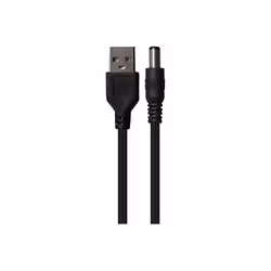 Use the MPS Power Supply Cable USB-A to 5.5 x 2.1 x 10mm Plug to power your 5V DC devices via a computer's USB-A port. S ...