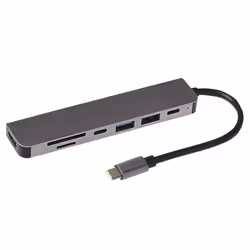 Expand the connectivity of your MacBook Pro. Chromebook or other USB-C enabled laptop. The Nikkai USB-C Multiport Hub to 2x U ...