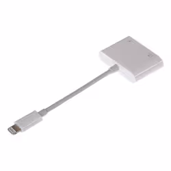 Maplin Lightning to USB-A / Lightning Charging Port Adapter - Additional view 4