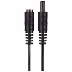 This Maplin Power Supply Extension Lead 2.1mm x 5.5mm Plug to 2.1mm x 5.5m Socket is an extension lead that extends the lengt ...
