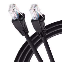This Maplin CAT6 RJ45 Plug UTP Ethernet Network Cable is perfect for connecting your desktop computer. game console. Sma ...