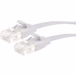 This Flat Maplin Flat CAT6 RJ45 Ethernet Cable is perfect for connecting your desktop computer. game console. Smart TV or set ...