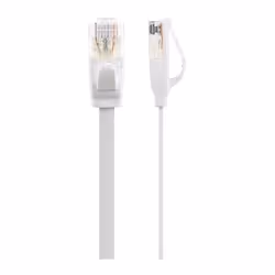 This Maplin Flat CAT6 RJ45 Ethernet Cable is perfect for connecting your desktop computer. game console. Smart TV or set-top ...