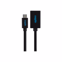 The&nbsp;Maplin USB A Female to Micro USB Male Cable&nbsp;Version 2.0 allows mobile devices to act as a host controller to US ...