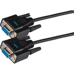 Maplin MAPCDB18 serial cable Black 3 m RS-232