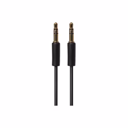 This Maplin 3.5mm Aux Stereo 3 Pole TRS Jack Plug to 3 Pole TRS Jack Plug Cable carries stereo sound across a variety of audi ...