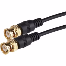 This Maplin BNC Male Coaxial Cable is Ideal for use with CCTV recorders and monitors if the HDMI or VGA option is not availab ...