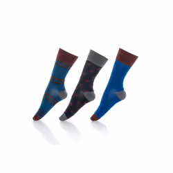 PEPE JEANS Mens Crew Socks 3 Pack Socks Size 6 - 8.5 - UK 6-8.5