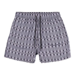 Ben Sherman Shoal Bay Swim Shorts - Black/ Snow, Small