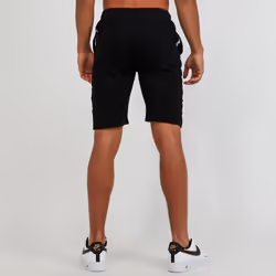 DKNY Pirates Lounge Shorts With Tape Detail - Black, Small