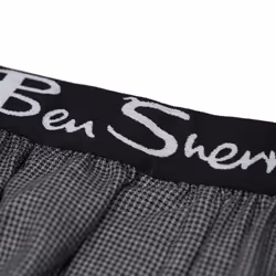 Ben Sherman Nash Loungewear Trousers - BLACK CHECK, Small