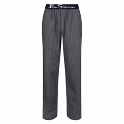 Ben Sherman Nash Loungewear Trousers - BLACK CHECK, Large