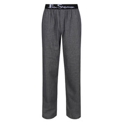 Ben Sherman Nash Loungewear Trousers - BLACK CHECK, X-Large