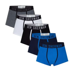 Ben Sherman 5 Pack Roman Boxers - MULTI, Small