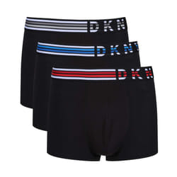 DKNY 3 Pack Cordova Boxers - BLACK, Medium