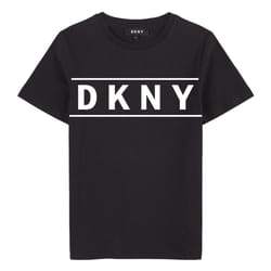 DKNY Short Sleeve Chargers T-Shirt - Black, Small