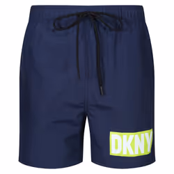 DKNY Kos Swim Shorts - Dress Blue, Large