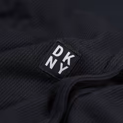 DKNY Waffle Lounge Pant CHASERS - Black, Small
