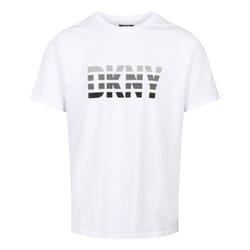 DKNY Fisher Cats Short Sleeve T-Shirt - White, Medium