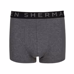 Ben Sherman 3 Pack Van Boxers - GREY/CHARCOAL/BLACK PRINT, Small