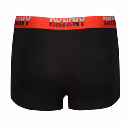 DKNY Oak Park 3 Pack Stretch Boxer Shorts - BLACK/BLUE/TEABERRY/GREY, Medium