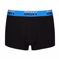 DKNY Oak Park 3 Pack Stretch Boxer Shorts - BLACK/BLUE/TEABERRY/GREY, Medium