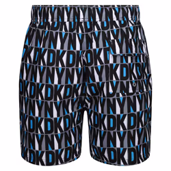 DKNY Maya Swim Shorts - Atomic Blue/Black White/Sharkskin, X-Large