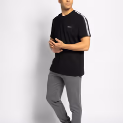 DKNY Penguins Short Sleeve T-Shirt - NAVY, X-Large