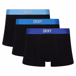 DKNY 3 Pack Culver Boxers - BLACK, X-Large