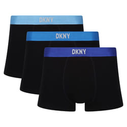 DKNY 3 Pack Culver Boxers - BLACK, X-Large