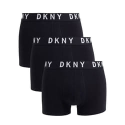 DKNY 3 Pack Seattle Boxers - Black, Small