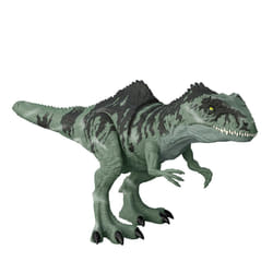 Mattel Jurassic World - Strike 'n Roar Giant Dino Giganotosaurus Toy Figure, Movable with Roar and Snap Response, with AR Function, Toy for Children f